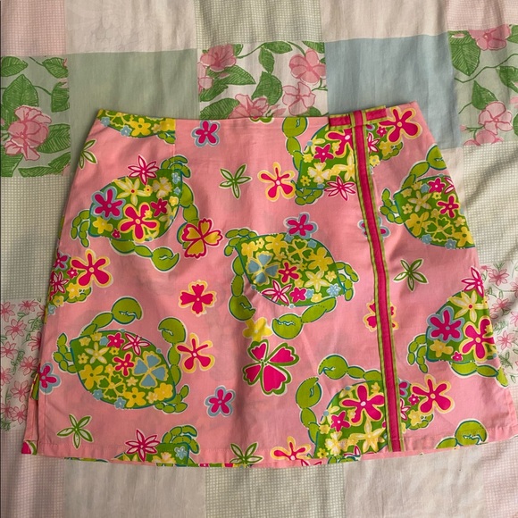 Pantalon Capri Lilly Pulitzer Muscle Beach Liza - Taille 2, Couleur Rose, Coton Mélangé, Neuf Avec étiquettes